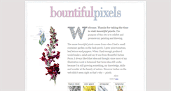 Desktop Screenshot of bountifulpixels.com